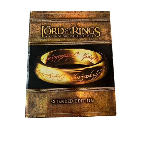 The Lord Of The Rings Extended Edition Blu-Ray Motion Picture Trilogy Box Set - Picture 1 of 7